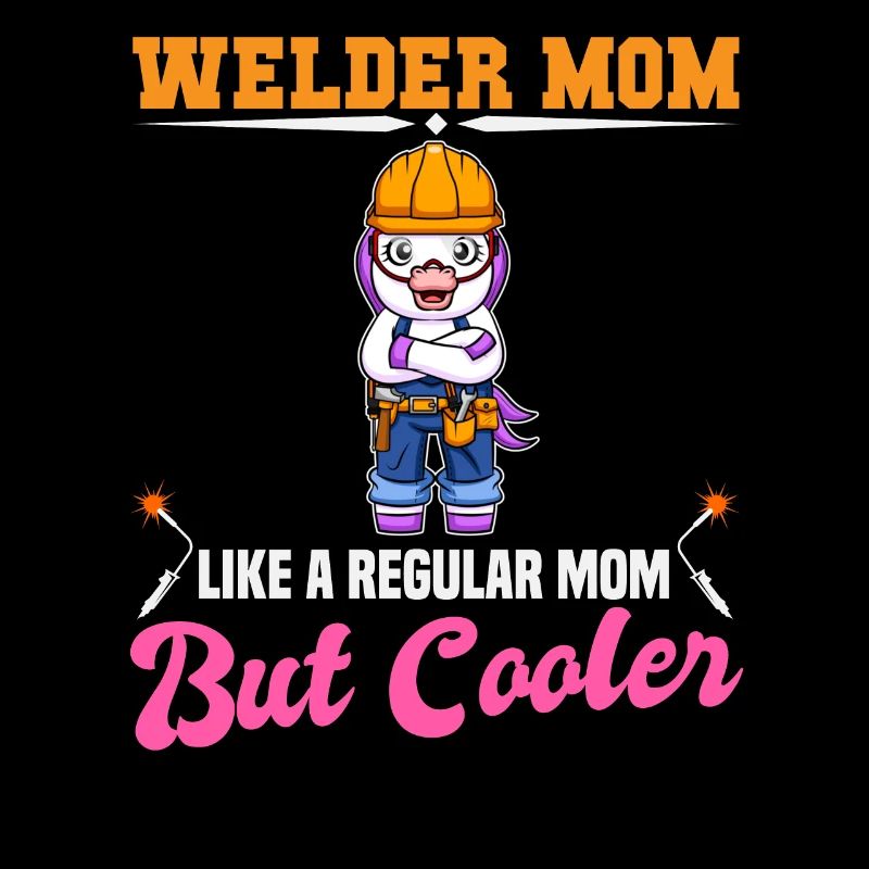 Maman soudeuse comme une maman régulière mais plus cool