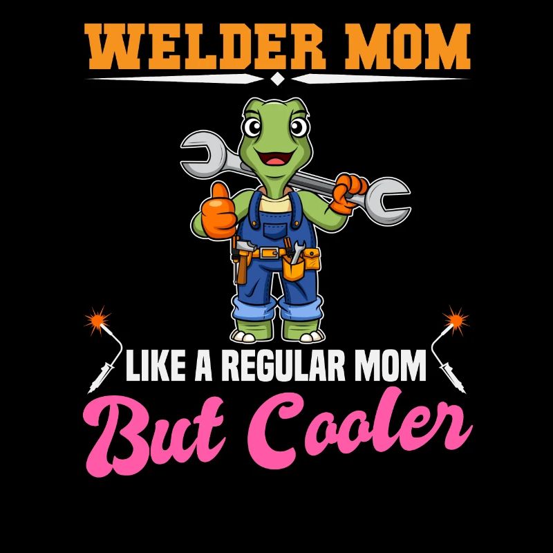 Maman soudeuse comme une maman régulière mais plus cool