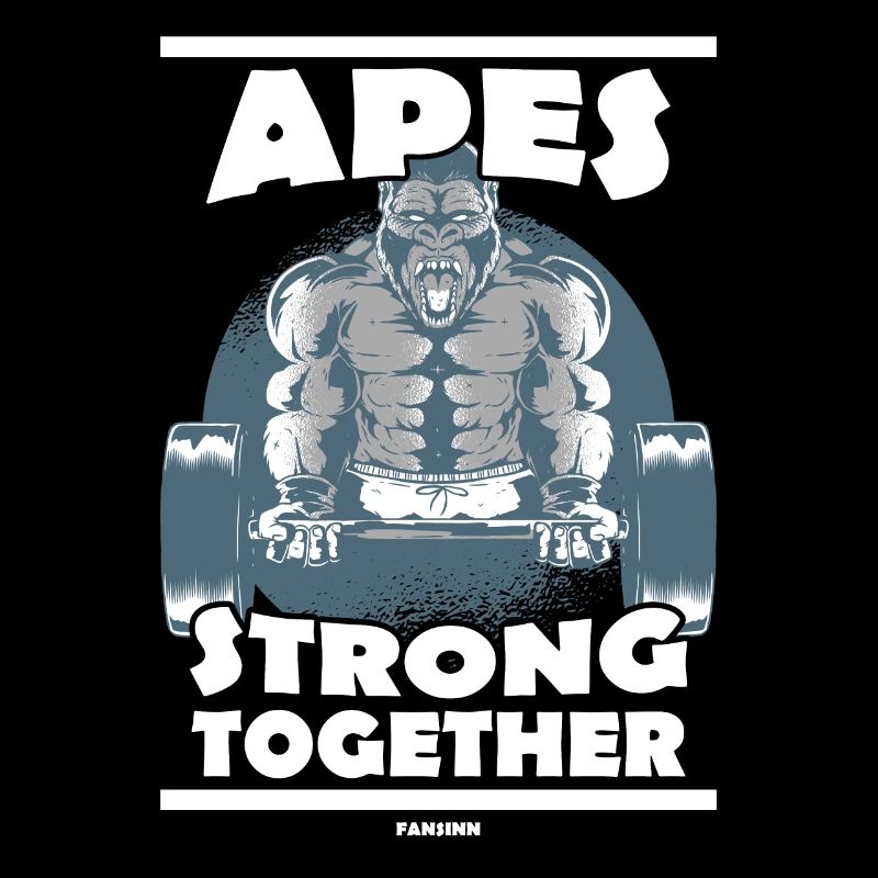 Des singes forts ensemble