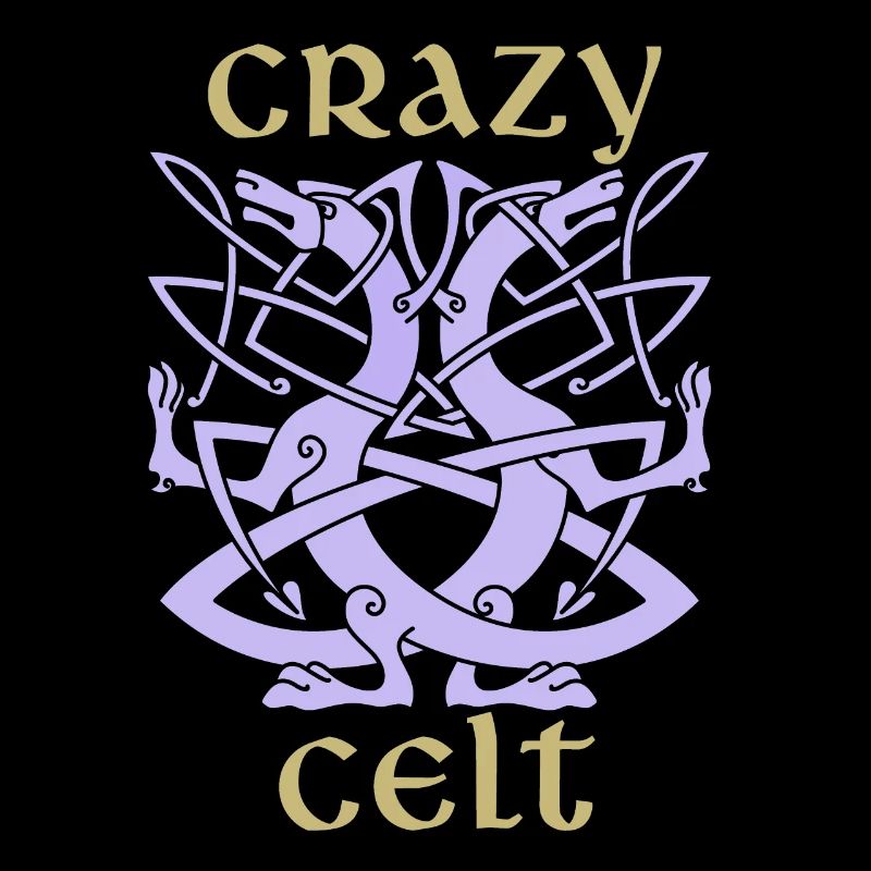 Celtic dragons, Celtic Irish ornament saying
