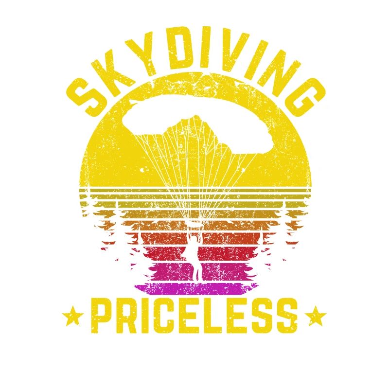 Skydiving Priceless Funny Parachute