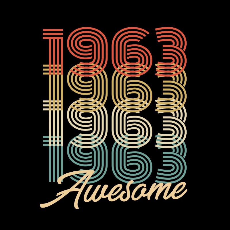 Funny Birthday Awesome 1963