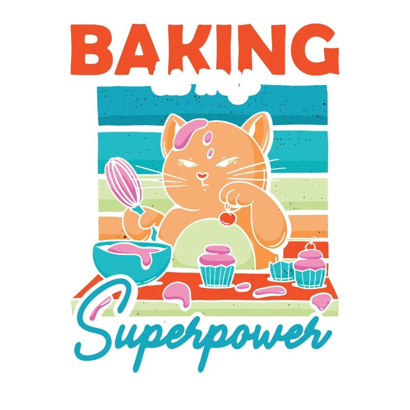 Katze Baking is My Superpower Backen
