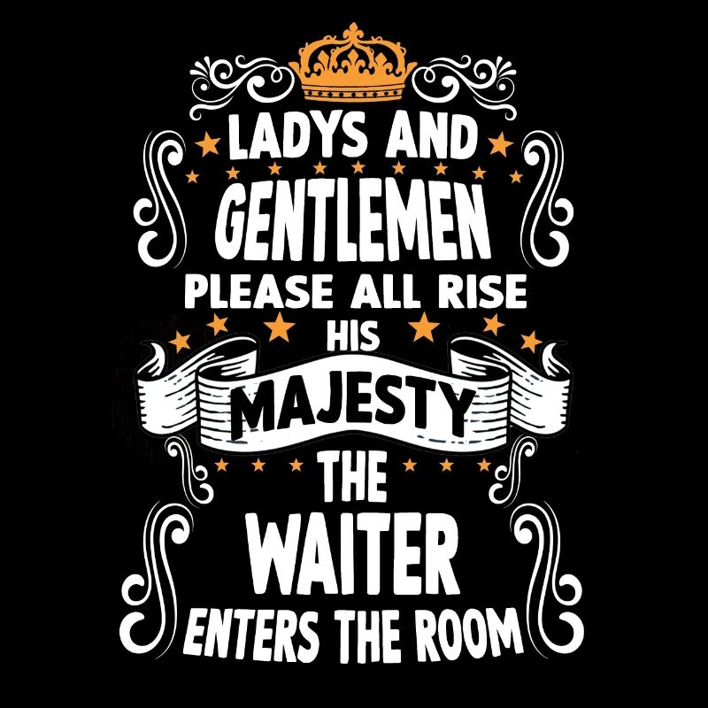 Kellner T Fun Spruch Motiv Kellner