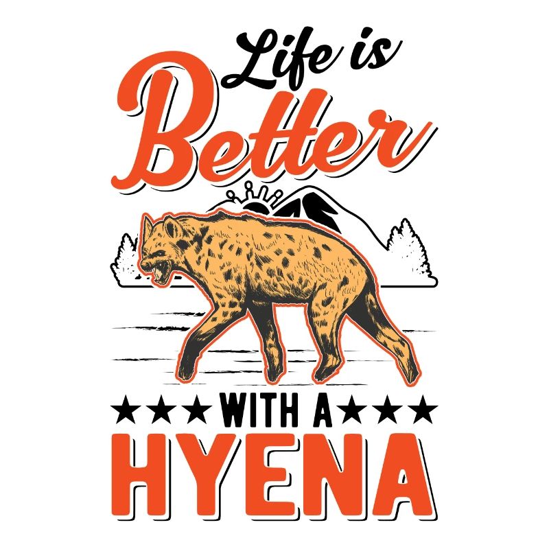 Das Leben ist besser mit einer Hyäne