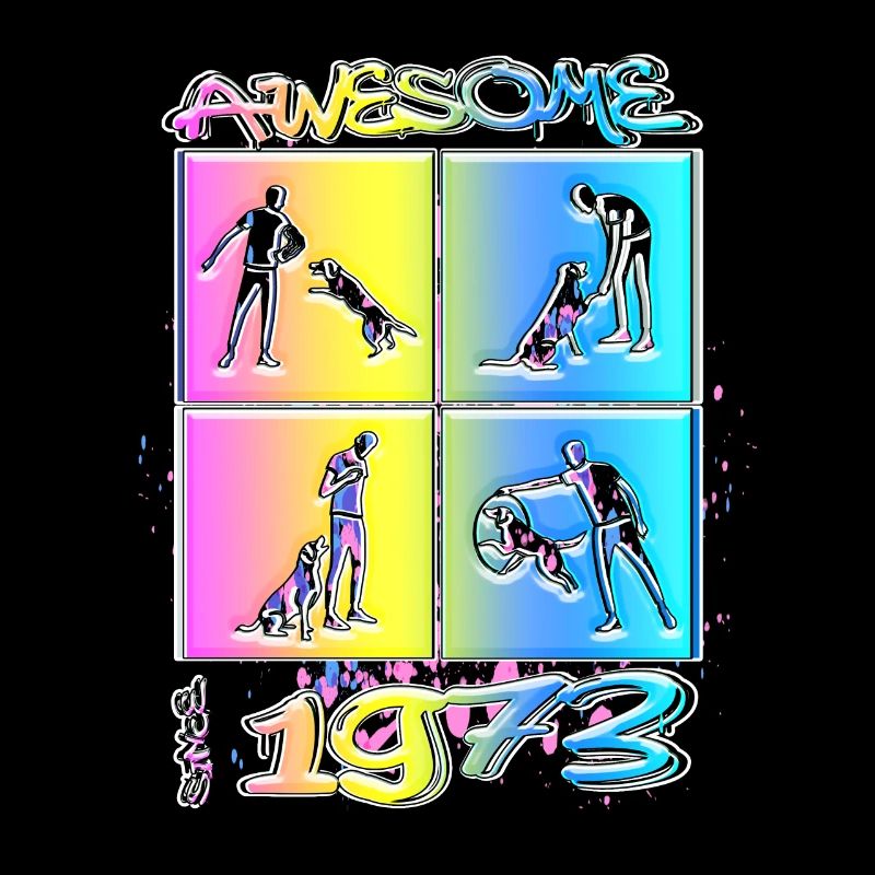 Awesome since 1973. Agility, Hundetraining