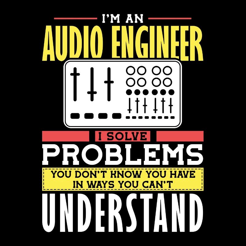 Audio Engineer Solve Problem Tontechniker