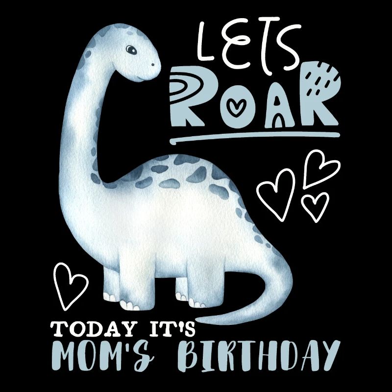 Dinosaurier Mama-Mutter, Geburtstag Glückwunsch