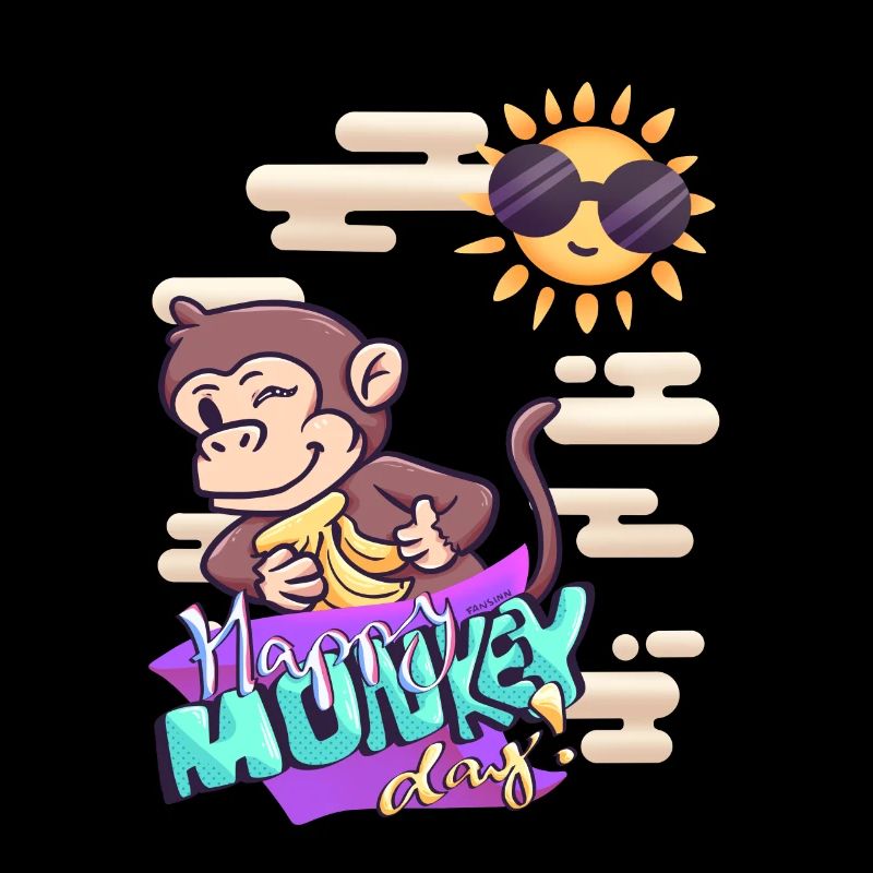 Monkey in good weather