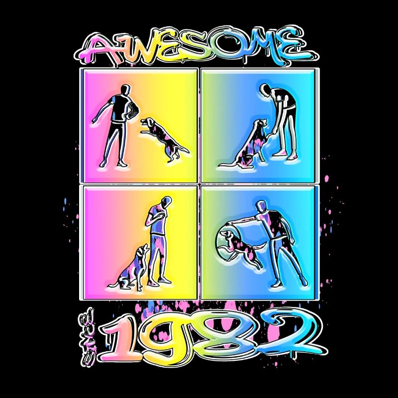 Awesome since 1982. Agility, Hundetraining