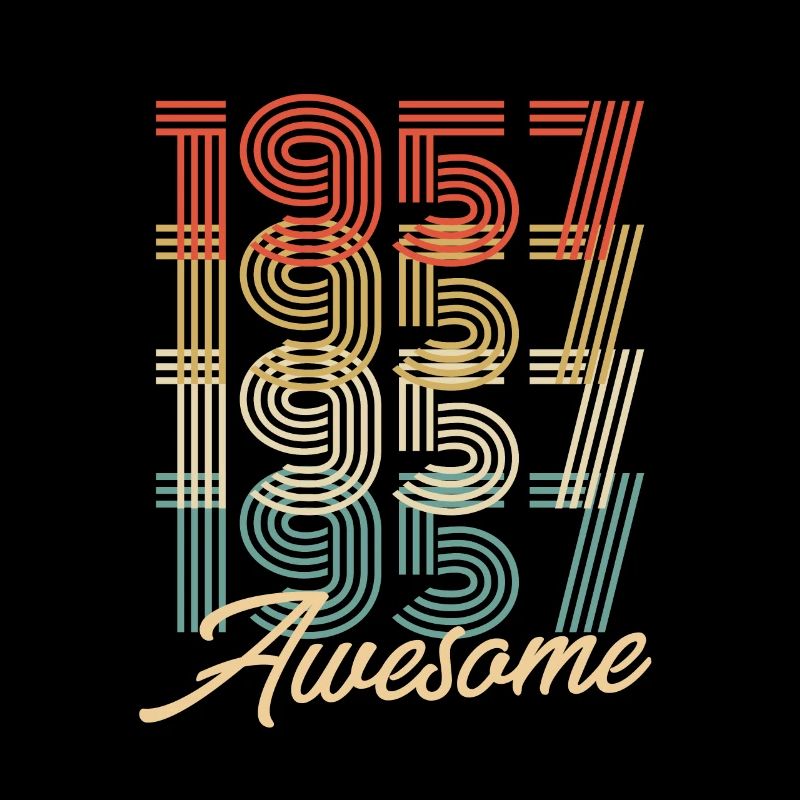 Funny Birthday Awesome 1957