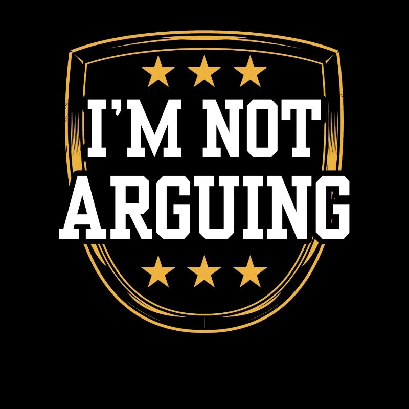 Je ne discute pas d’argument