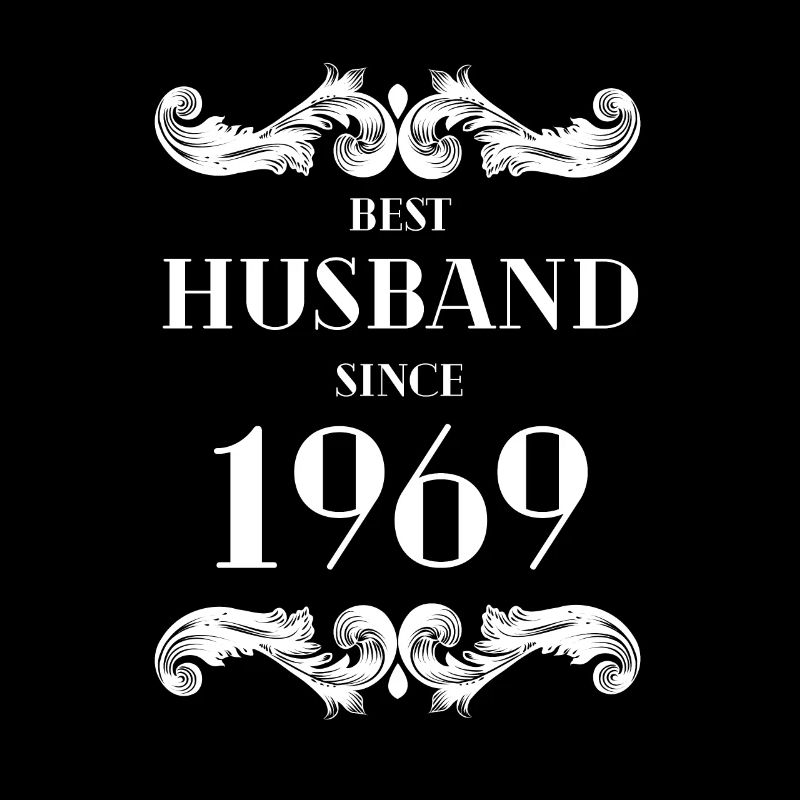 Bester Ehemann seit 1969 Hochzeitstag