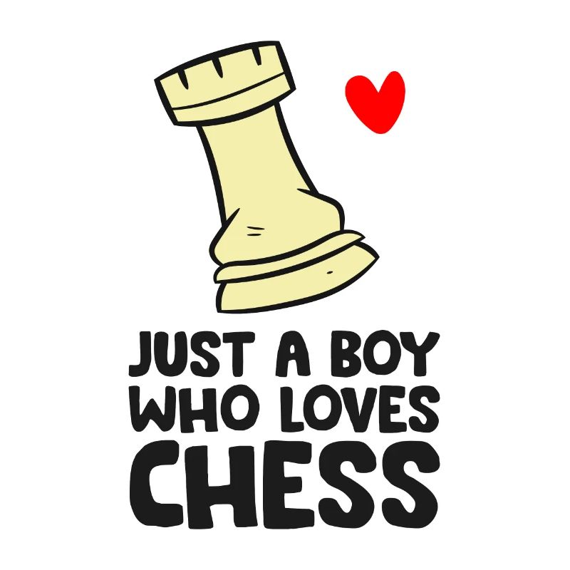 Juste un garçon qui aime les échecs