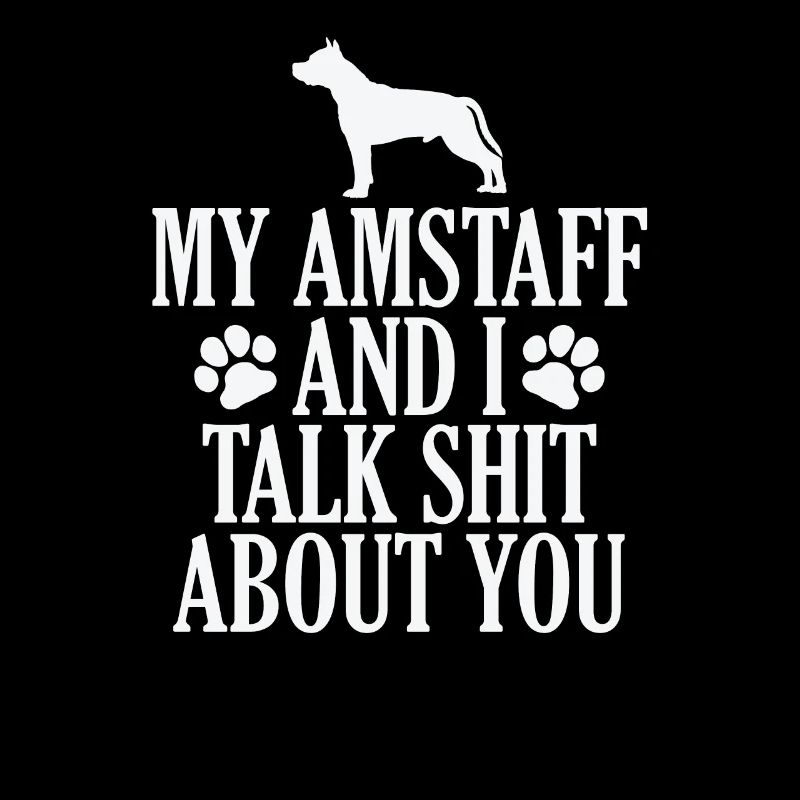 Mon Terrier et moi parlons de merde à propos de toi