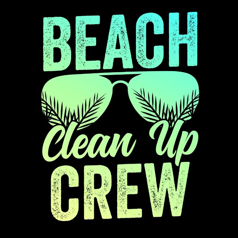 Beach Clean Up Mannschaft Strandreinigung Strand