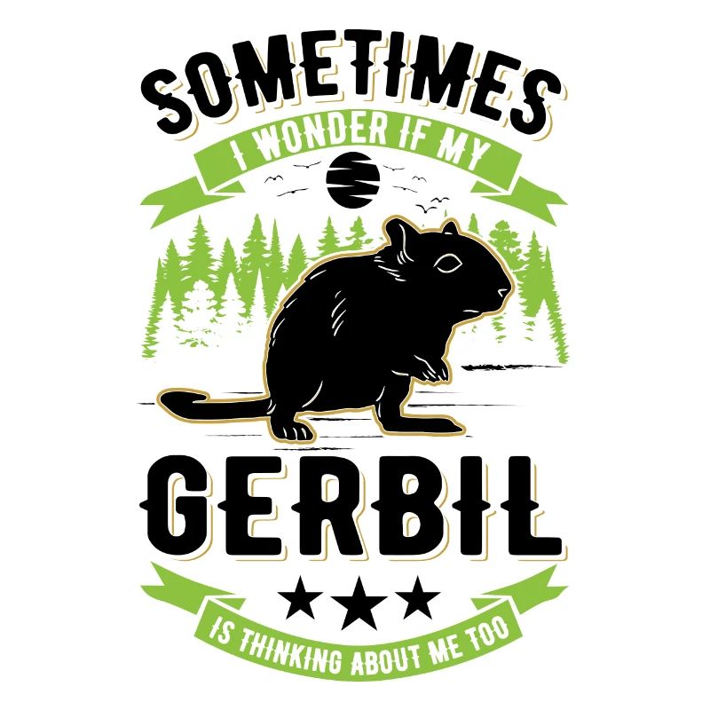 Gerbil Gift Racing Rat Gerbil