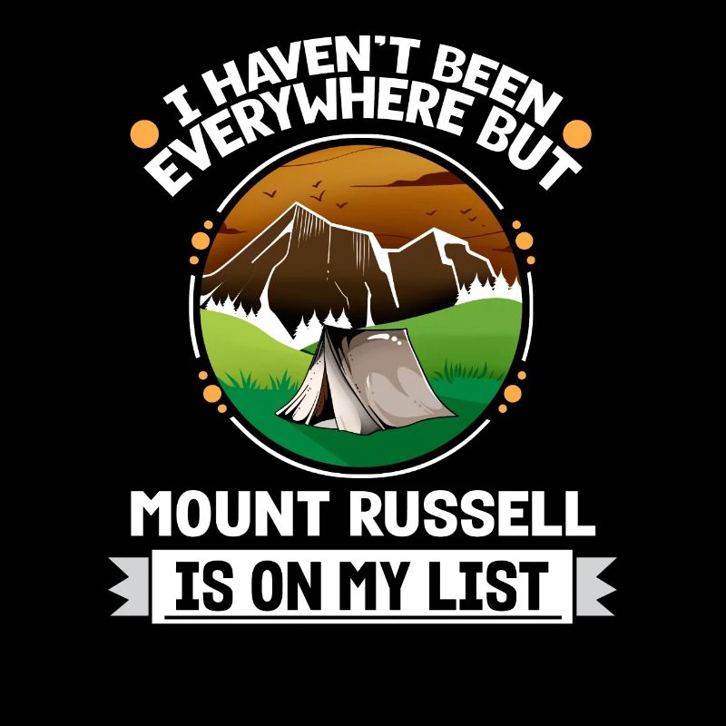Mount Russell Is On My List Hiking Camping Hiker