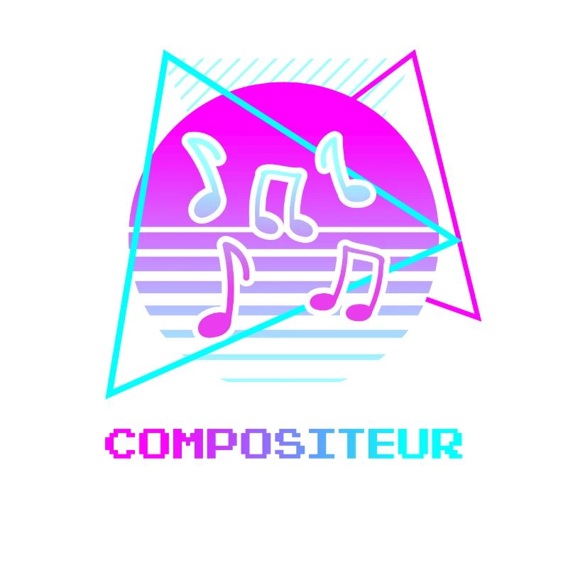 Retro Compositeur Composition Musicale