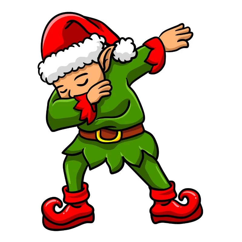 Dabbing Elf