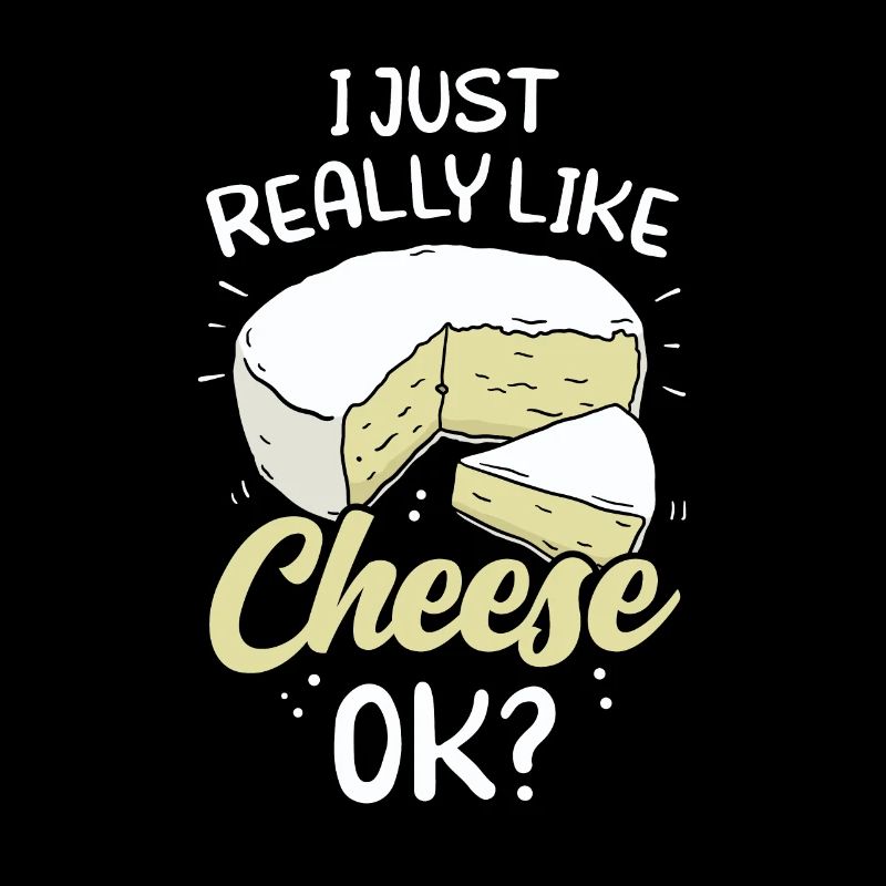 Ich Mag Käse Einfach Sehr Liebhaber Süß Liebe