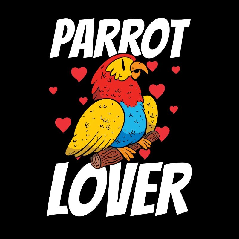 Parrot lover Pet Cute Parrot Animal