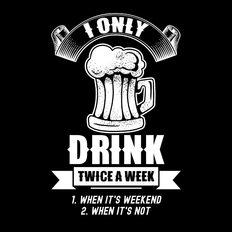 Drink twice a week weekend drinking
