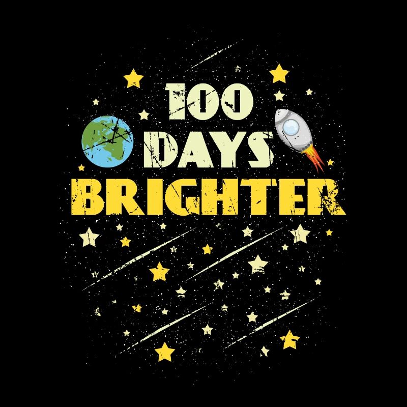 Student 100th Day Brighter Ship 100 Days Of School