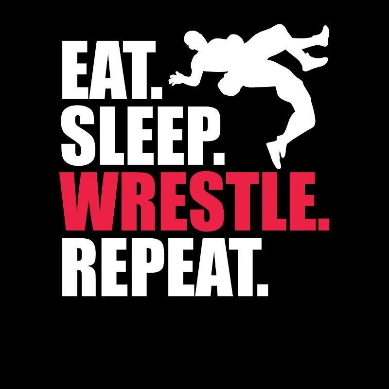 Manger Sleeping Wrestling Répéter