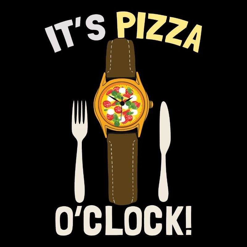 Es ist Pizza O'Clock