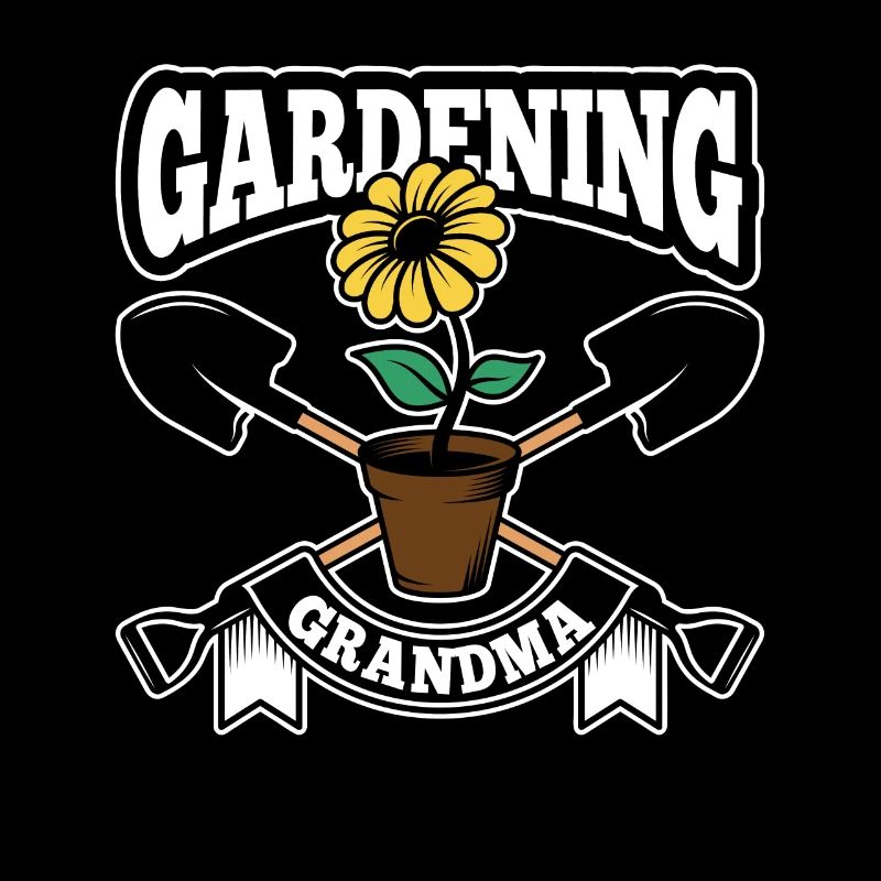 Gartenarbeit Oma Großmutter Garten Gärtnerin