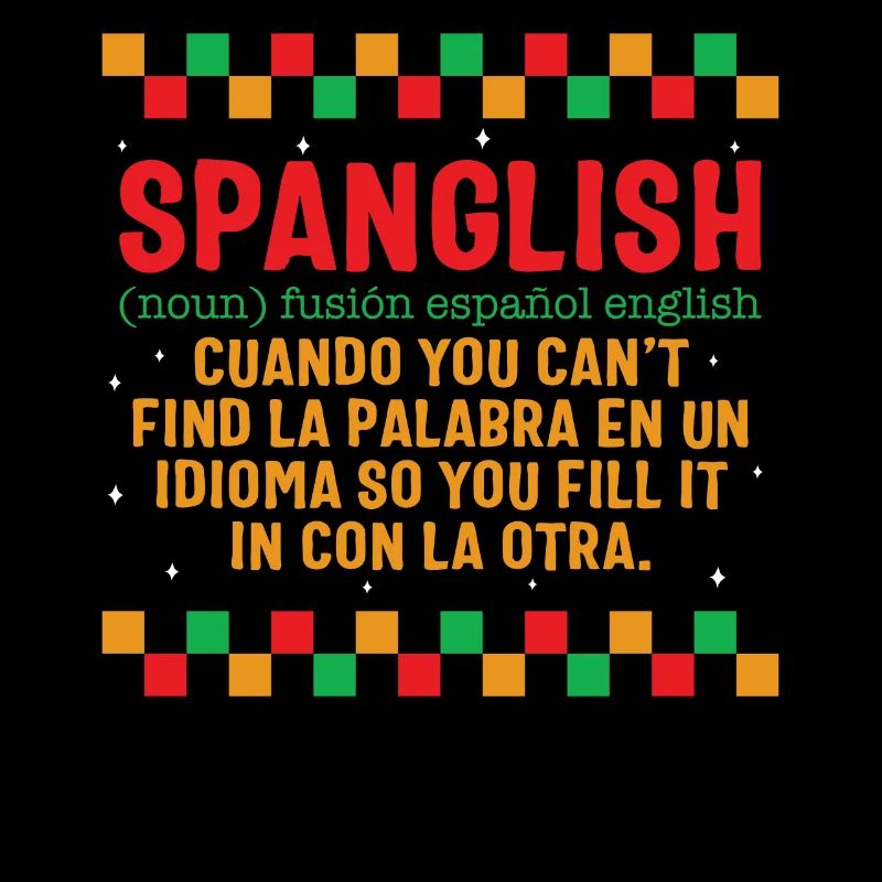 Spanisches Hemd, Spanisch Englisch