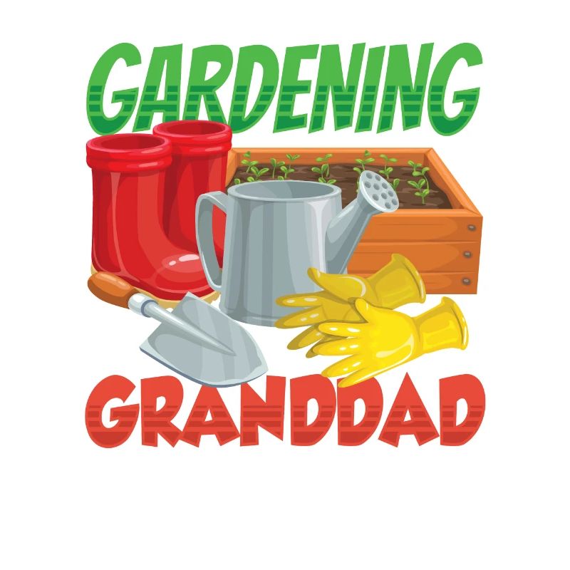 Gartenarbeit Großvater Gärtner Garten Opa