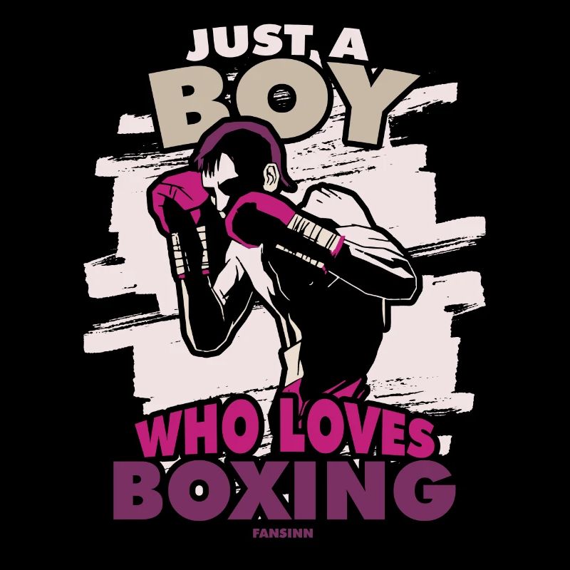 Juste un garçon qui aime la boxe