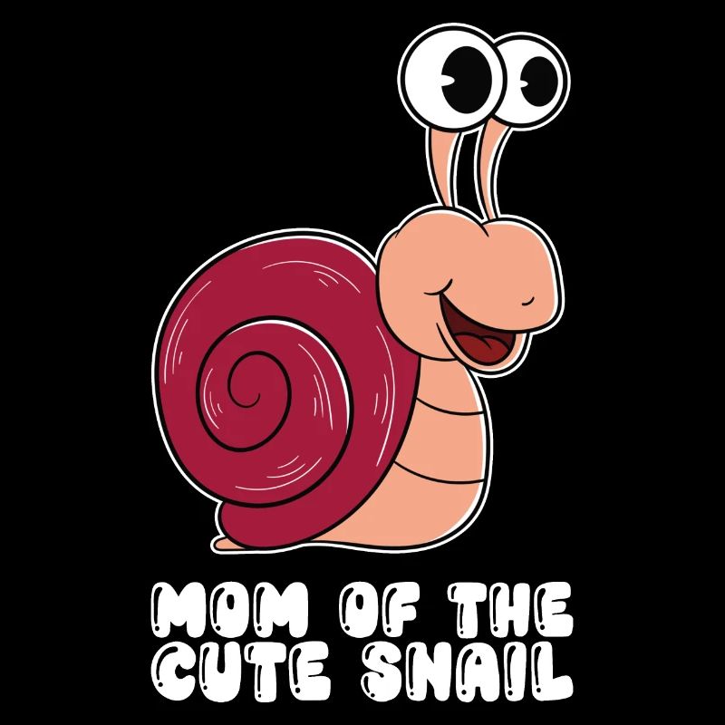 Die Mutter Der Niedlichen Schnecke