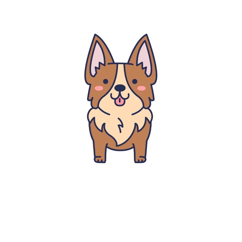 mignon chien de compagnie Corgi