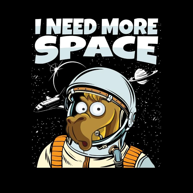 Kamel Astronaut I Need More Space