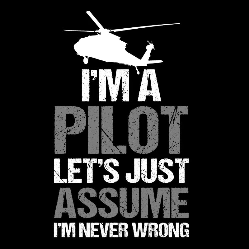 Hubschrauber Pilot Geschenk