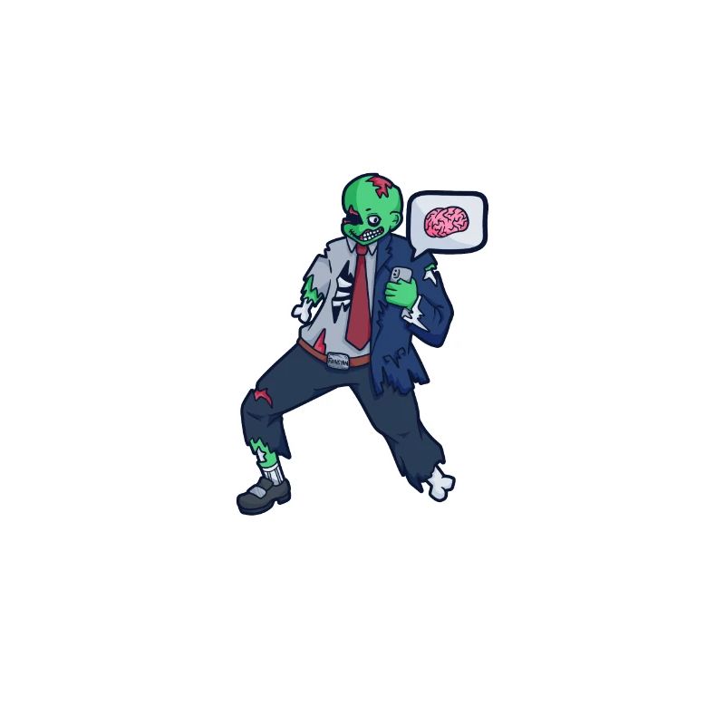 Ne me faites pas utiliser ma voix de zombie