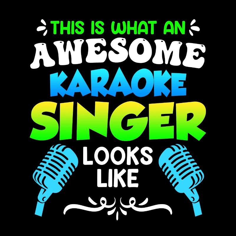 This is what a karaoke singer looks like from singing karaoke