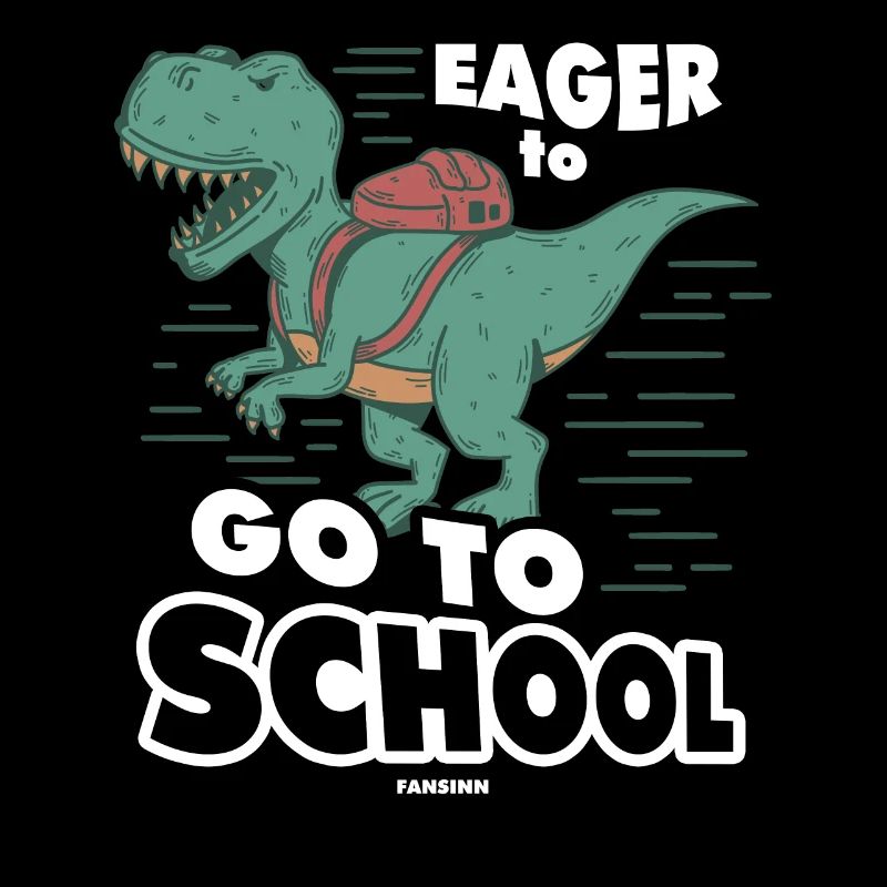 T-Rex Dinosaurier Schule