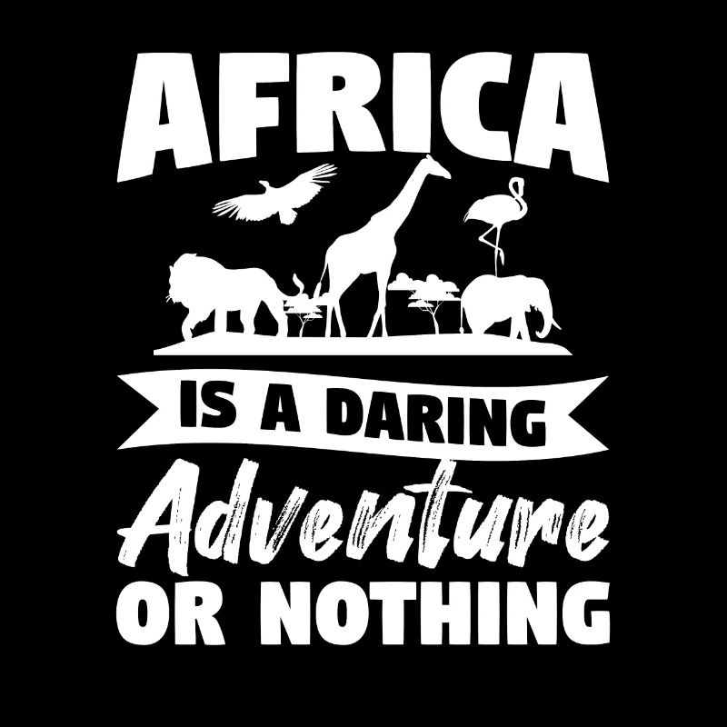 Afrika ist ein gewagtes Abenteuer oder nichts Safari