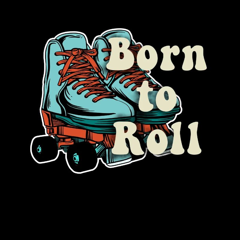 Inline Skate Cadeau Rollskates Roller 70s