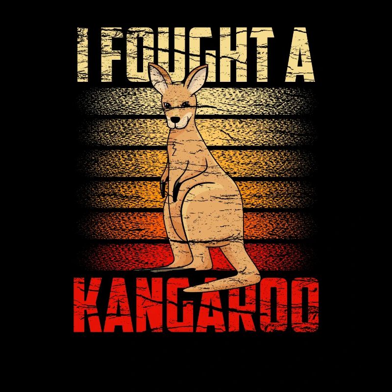 I fought with a kangaroo animal kangaroos