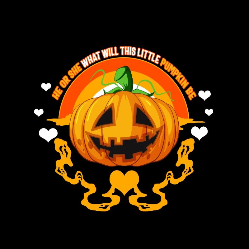 Halloween Shirt, er oder sie was wird dieses kleine