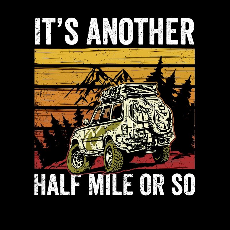 It's still half a mile or so hike
