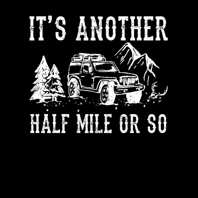 It's still half a mile or so hike