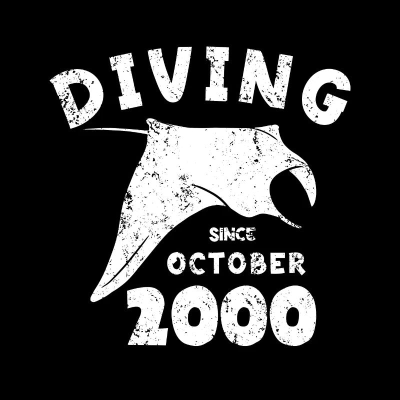Diver Birthday - Diving since October 2000