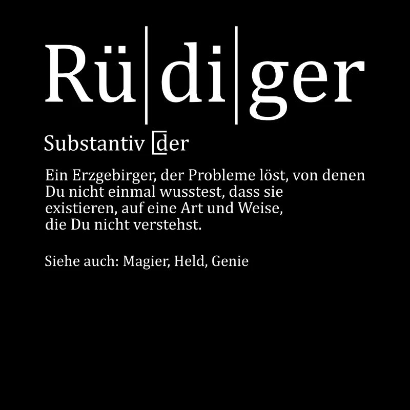 Erzgebirge Rüdiger