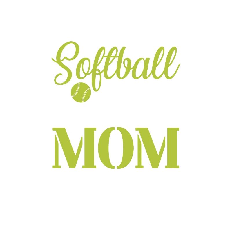 Softball Mutter Baseball Tochter Sohn Geschenk